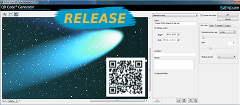 RELEASE: QR Code Generator Plugin 2.1.0 for Adobe Photoshop (Windows)