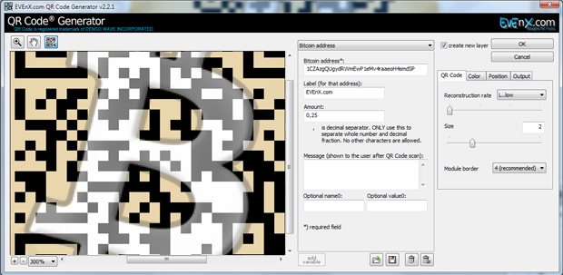 RELEASE: QR Code Generator Plugin 2.3.5 for Adobe Photoshop (Windows)